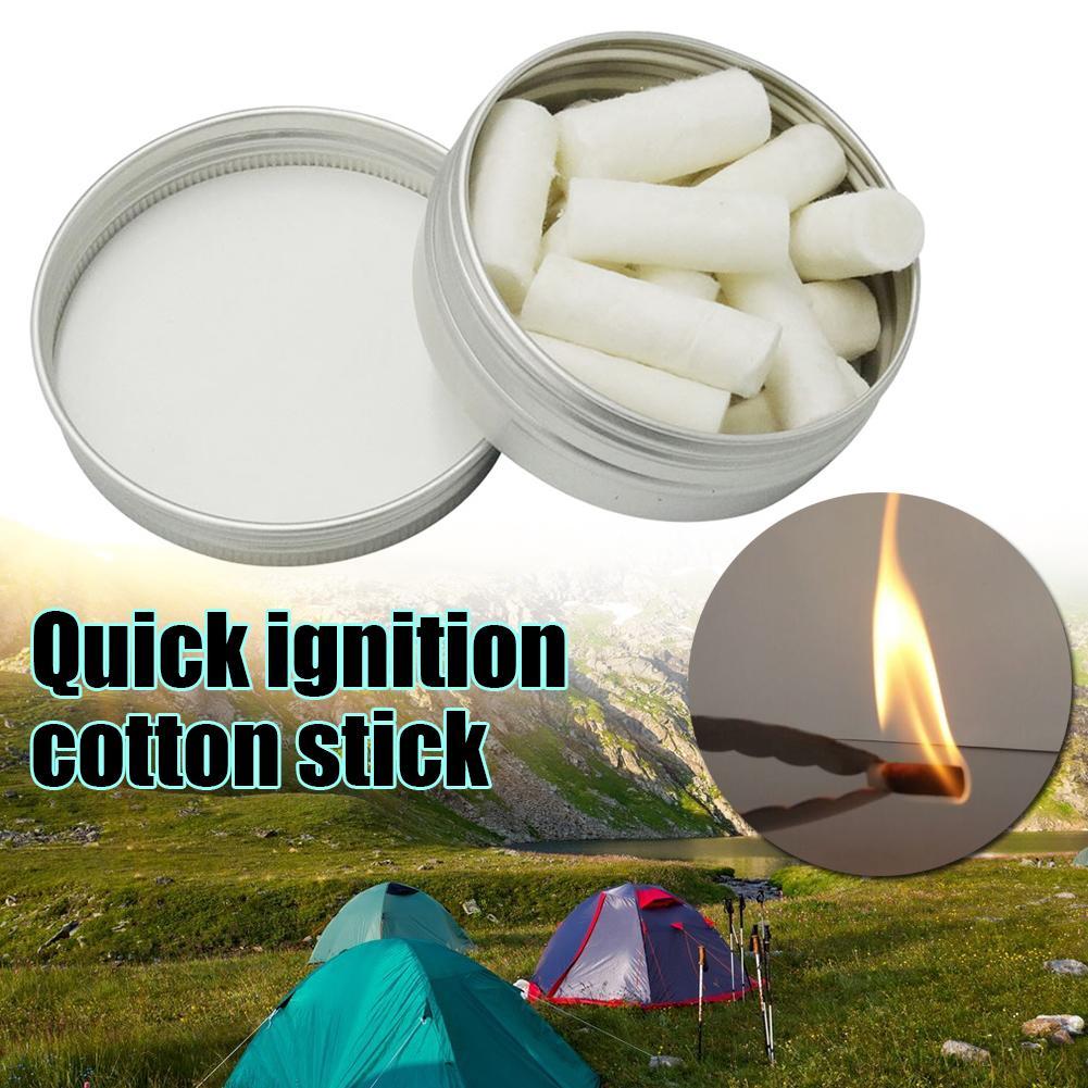 Field Dressing Kit - 12pcs Outdoor Camping Paraffin Wax Survival