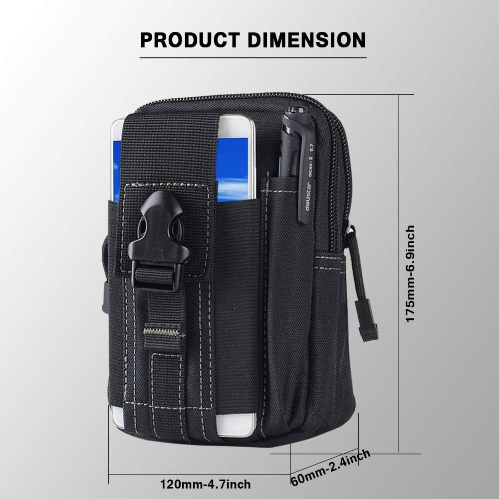 Tactical Molle Belt Pouch Mili - đánh giá và giá Outdoor Hunting Belt