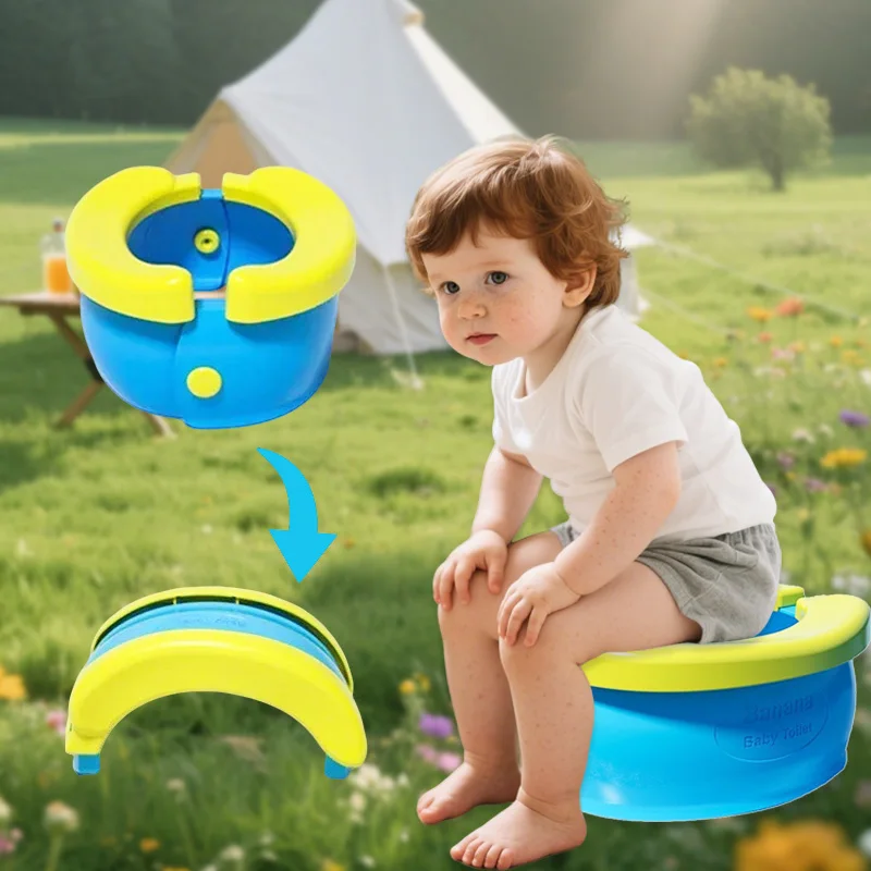 Children's Foldable Potty Trai - đánh giá và giá Outdoor Hunting Toilet