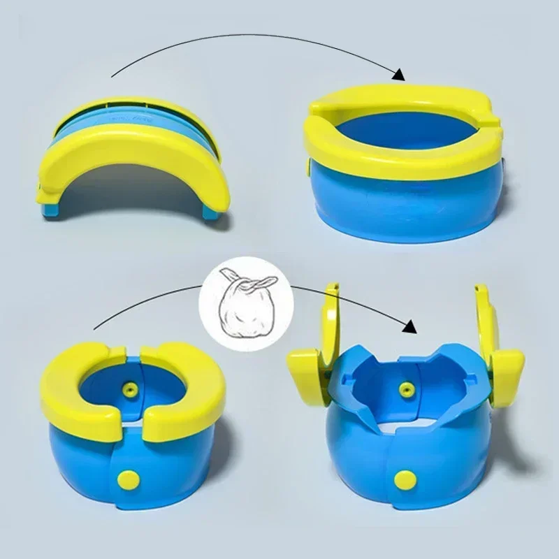 Children's Foldable Potty Trai - đánh giá và giá Outdoor Hunting Toilet
