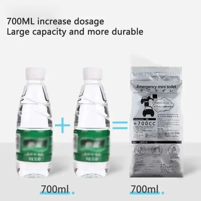 Disposable Emergency Urine Bag - đánh giá và giá Outdoor Hunting Toilet
