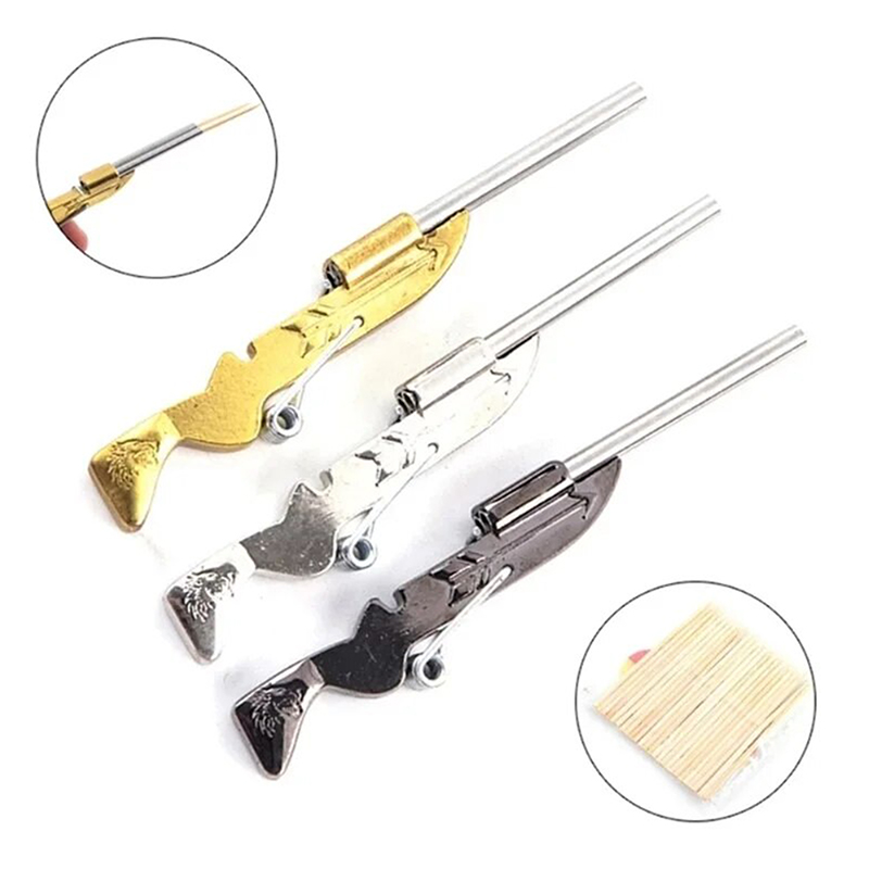 Mini Toothpick Gun Guntoy Toot - đánh giá và giá Outdoor Hunting Toys