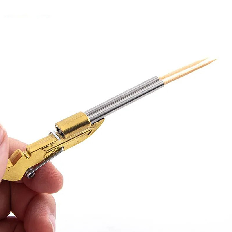 Mini Toothpick Gun Guntoy Toot - đánh giá và giá Outdoor Hunting Toys