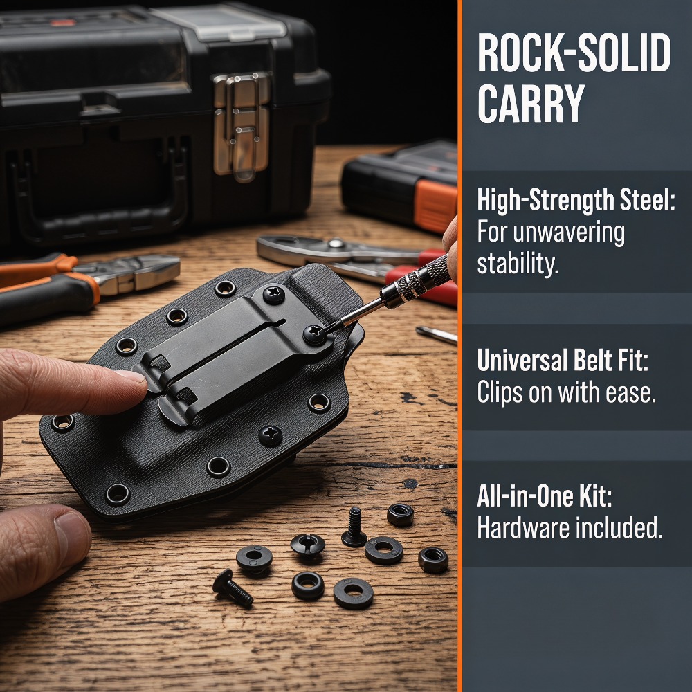 Adjustable Kydex Sheath Belt M - đánh giá và giá Outdoor Hunting Belt