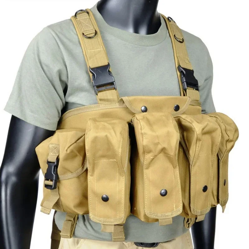 AK Chest Rig Vest AK 47 Molle  - đánh giá và giá Outdoor Hunting Toys