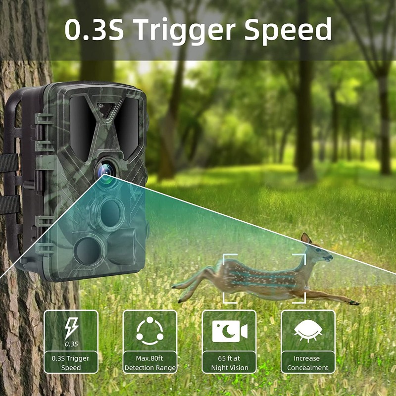 Outdoor Wildlife Camera 4K 36M - đánh giá và giá Outdoor Hunting Video Camera