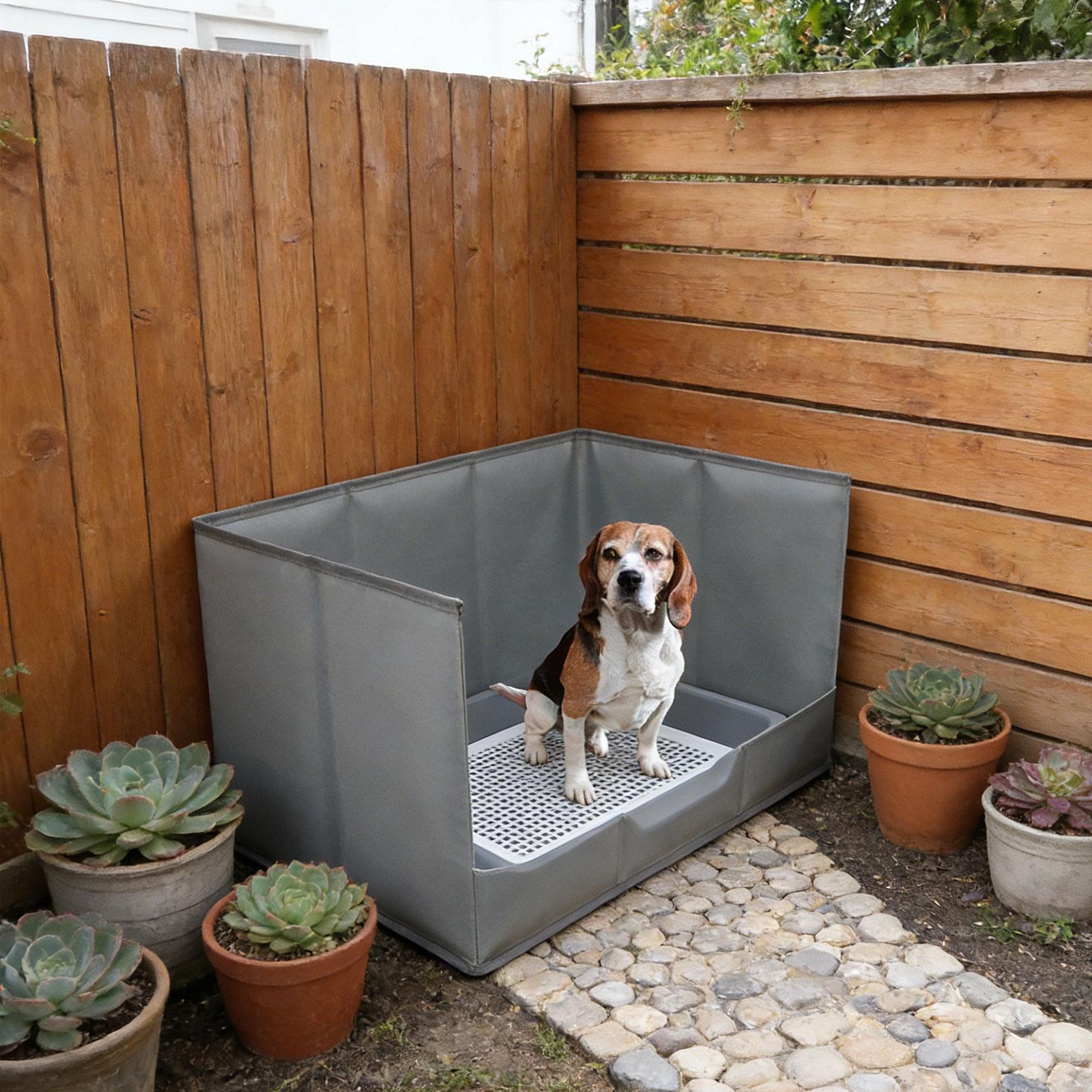 Portable Indoor Dog Potty Tray - đánh giá và giá Outdoor Hunting Toilet