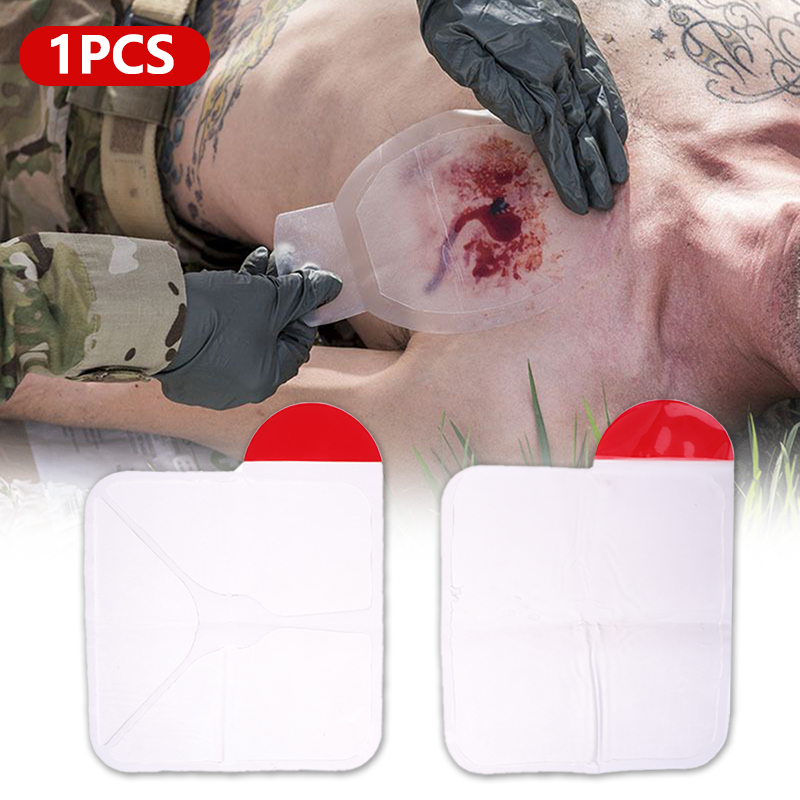 Square Medical Chest Seal Vent - đánh giá và giá Field Dressing Kit