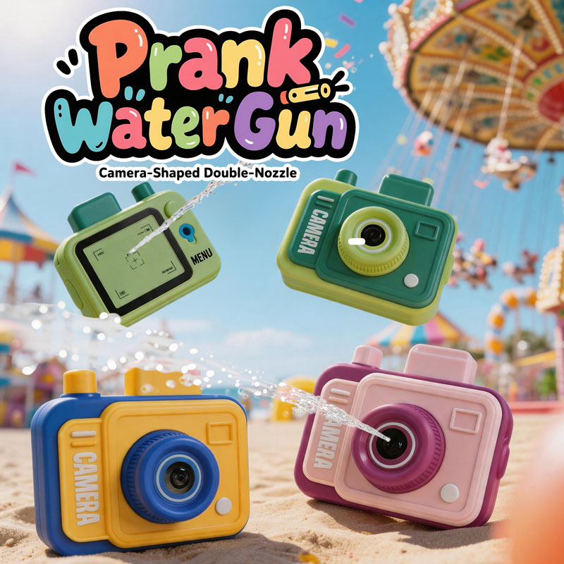 Double-sided Water Gun Camera  - đánh giá và giá Outdoor Hunting Toys