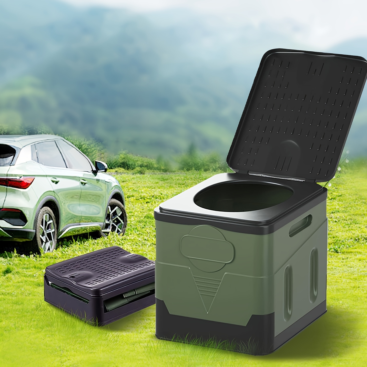 Portable Camping Toilet Foldab - đánh giá và giá Outdoor Hunting Toilet