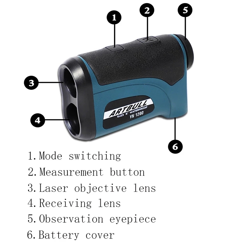 ARTBULL Đo Xa Laser Kính Thiên - đánh giá và giá Rangefinder Laser Hunting