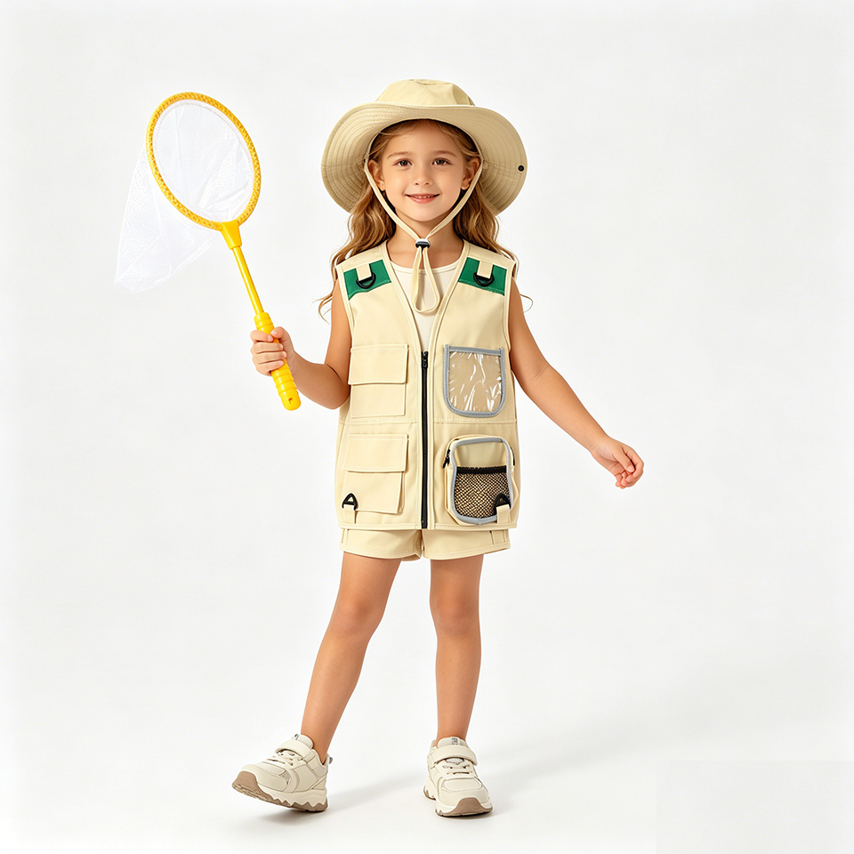 Kids Explorer Adventure Kit Ou - đánh giá và giá Safari Outdoor Hunting Jackets