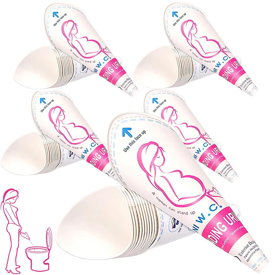 6/12/24pcs Disposable Female U - đánh giá và giá Outdoor Hunting Toilet